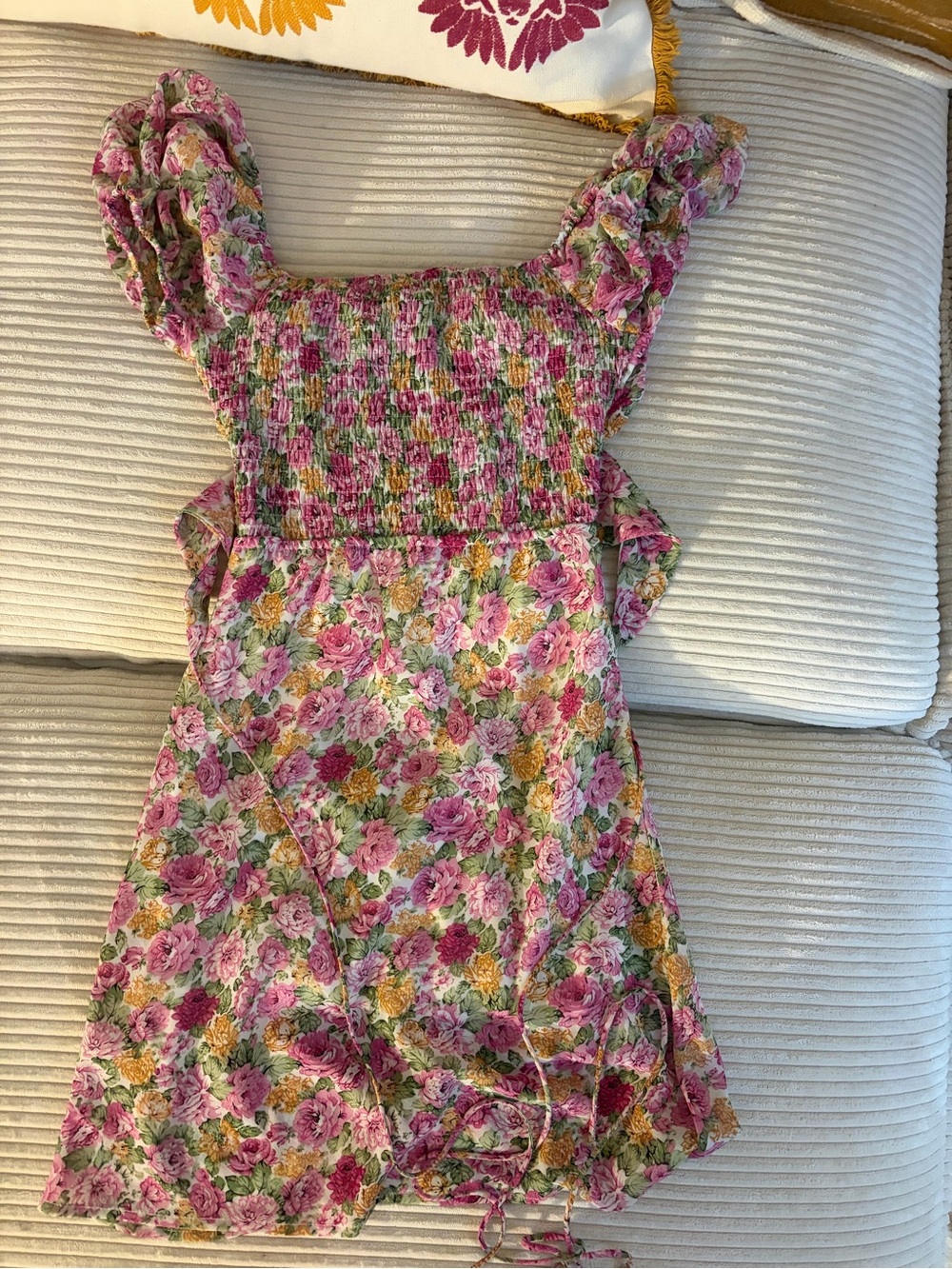 Princess Polly Pink Floral Mini Dress new with tags